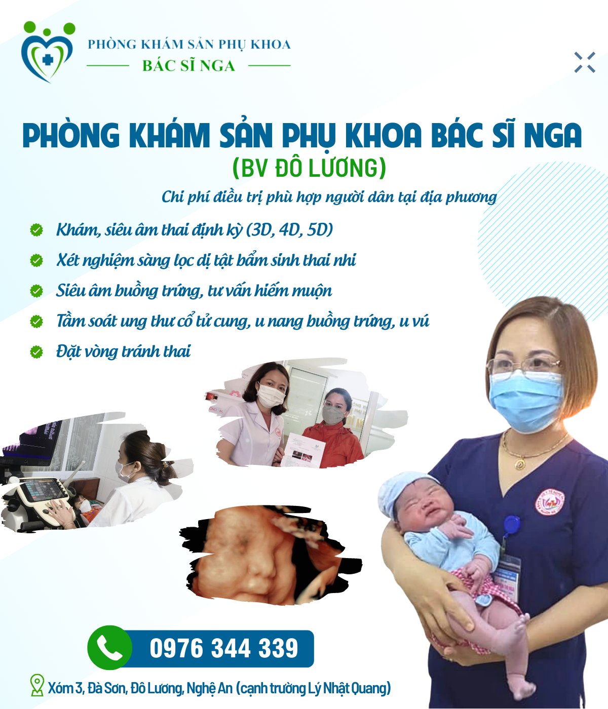 Phòng khám Sản Phụ khoa BS Nga